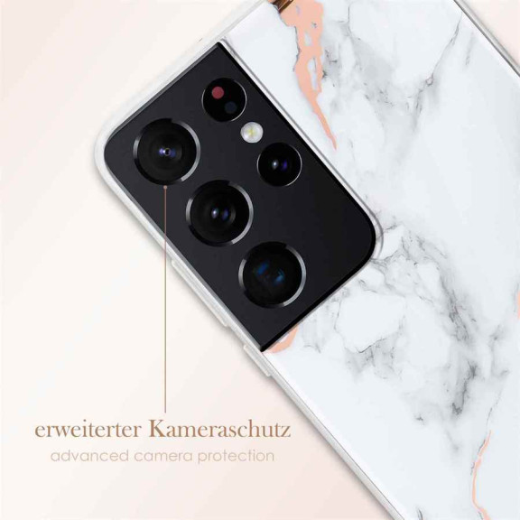 ONEFLOW Sense Case Samsung Galaxy S21 Ultra Marmor Optik – Weiteres Produktbild 5