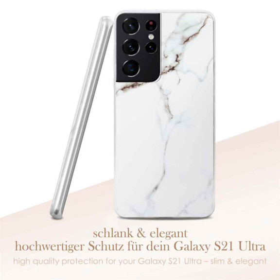 ONEFLOW Sense Case Samsung Galaxy S21 Ultra Marmor Optik – Weiteres Produktbild 2 ONEFLOW Sense Case Samsung Galaxy S21 Ultra Marmor Optik – Weiteres Produktbild 2