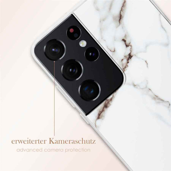 ONEFLOW Sense Case Samsung Galaxy S21 Ultra Marmor Optik – Weiteres Produktbild 5