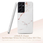 ONEFLOW Sense Case Samsung Galaxy S21 Ultra Marmor Optik – Weiteres Produktbild 2