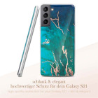 ONEFLOW Sense Case Samsung Galaxy S21 Marmor Optik – Weiteres Produktbild 2