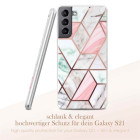 ONEFLOW Sense Case Samsung Galaxy S21 Marmor Optik – Weiteres Produktbild 2