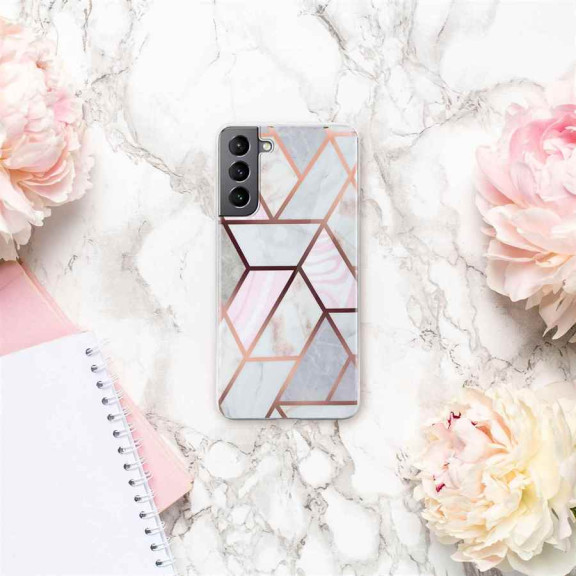 ONEFLOW Sense Case Samsung Galaxy S21 Marmor Optik – Weiteres Produktbild 6