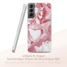 ONEFLOW Sense Case Samsung Galaxy S21 Marmor Optik – Weiteres Produktbild 2