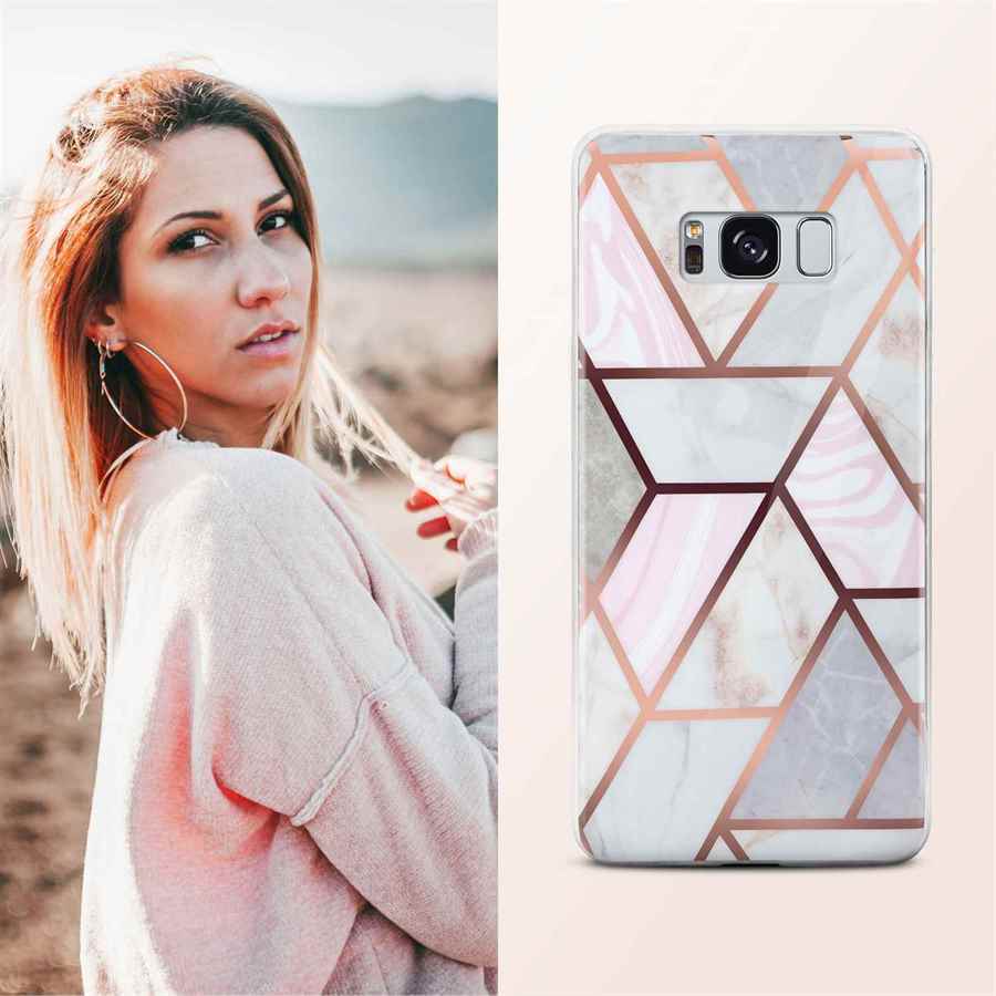 ONEFLOW Sense Case Samsung Galaxy S8 Marmor Optik – Weiteres Produktbild 4 ONEFLOW Sense Case Samsung Galaxy S8 Marmor Optik – Weiteres Produktbild 4