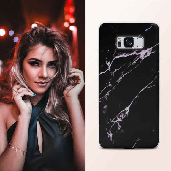 ONEFLOW Sense Case Samsung Galaxy S8 Marmor Optik – Weiteres Produktbild 4