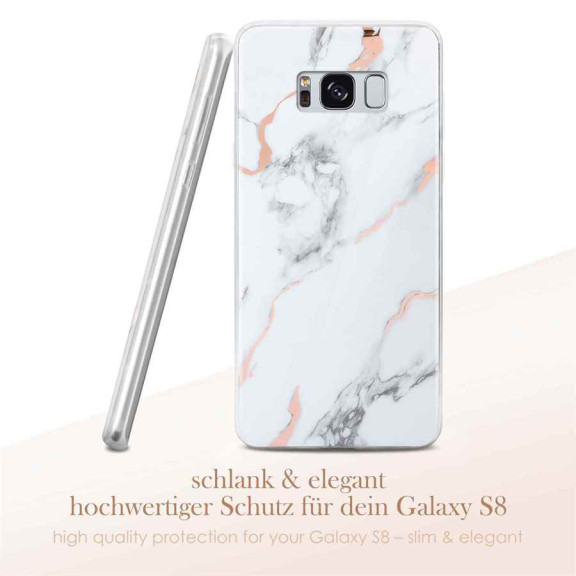ONEFLOW Sense Case Samsung Galaxy S8 Marmor Optik – Weiteres Produktbild 2 ONEFLOW Sense Case Samsung Galaxy S8 Marmor Optik – Weiteres Produktbild 2