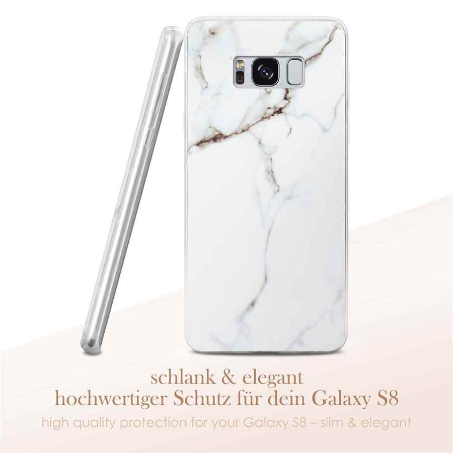 ONEFLOW Sense Case Samsung Galaxy S8 Marmor Optik – Weiteres Produktbild 2