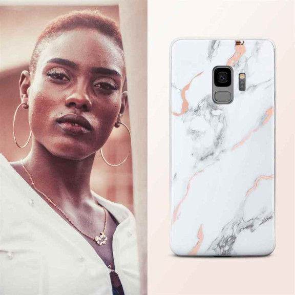 ONEFLOW Sense Case Samsung Galaxy S9 Marmor Optik – Weiteres Produktbild 4 ONEFLOW Sense Case Samsung Galaxy S9 Marmor Optik – Weiteres Produktbild 4