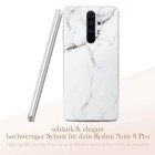 ONEFLOW Sense Case Redmi Note 8 Pro Marmor Optik – Weiteres Produktbild 2