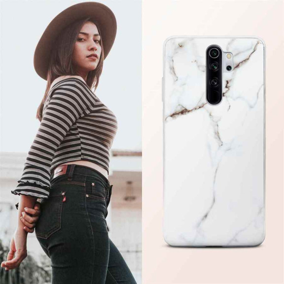 ONEFLOW Sense Case Redmi Note 8 Pro Marmor Optik – Weiteres Produktbild 4