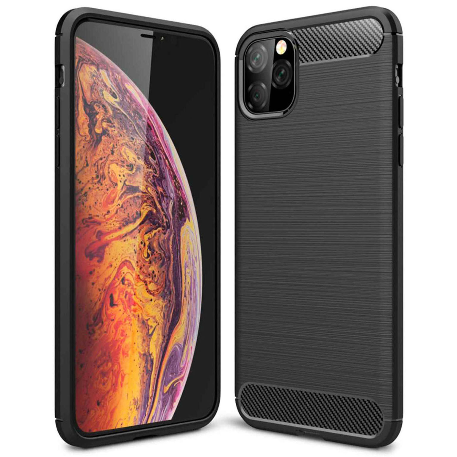 ONEFLOW Shift Case iPhone 11 Pro Max Carbon Optik gebürstet – undefined