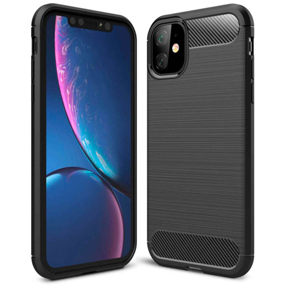ONEFLOW Shift Case iPhone 11 Carbon Optik gebürstet – Weiteres Produktbild 1