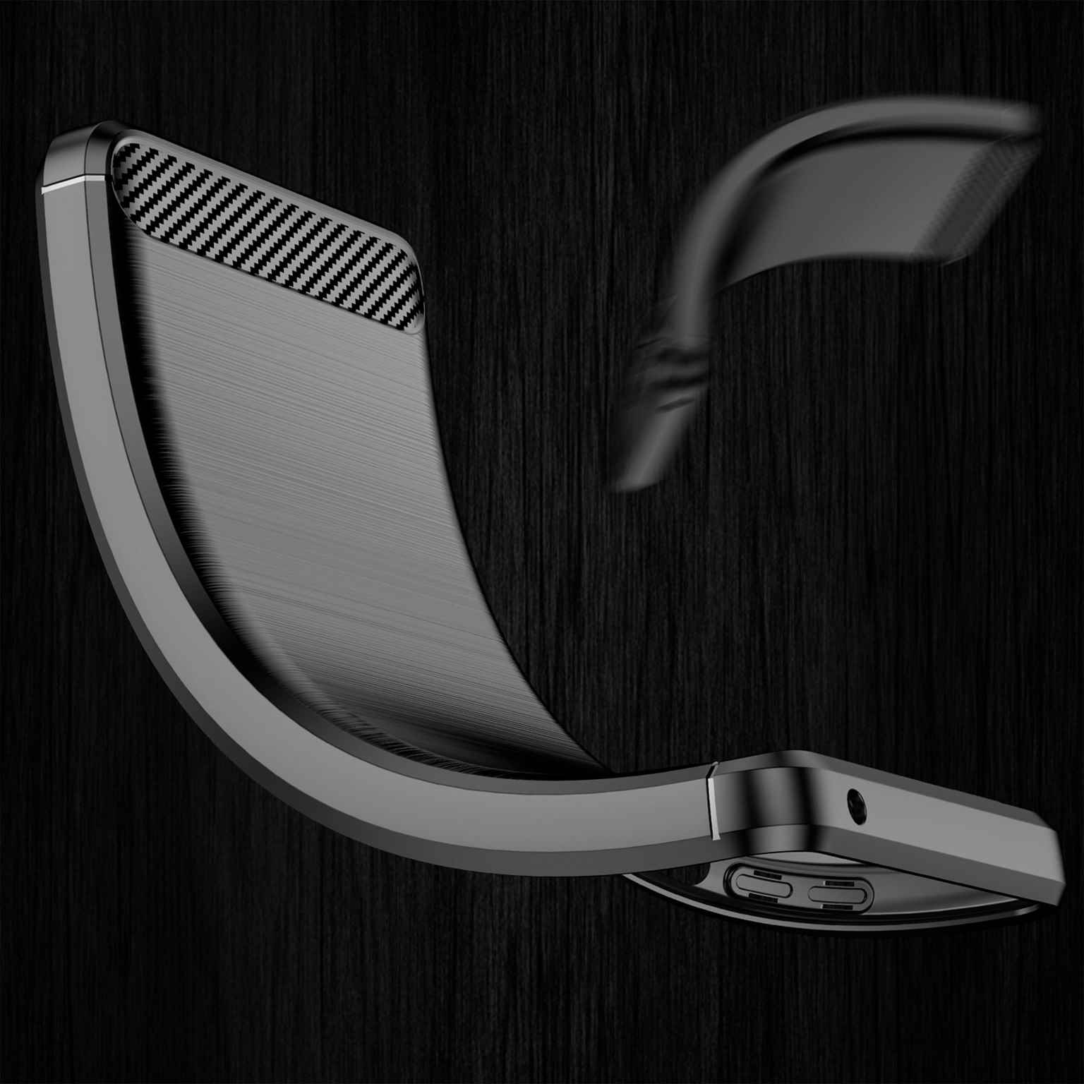 ONEFLOW Shift Case iPhone 12 mini Carbon Optik gebürstet – Weiteres Produktbild 5