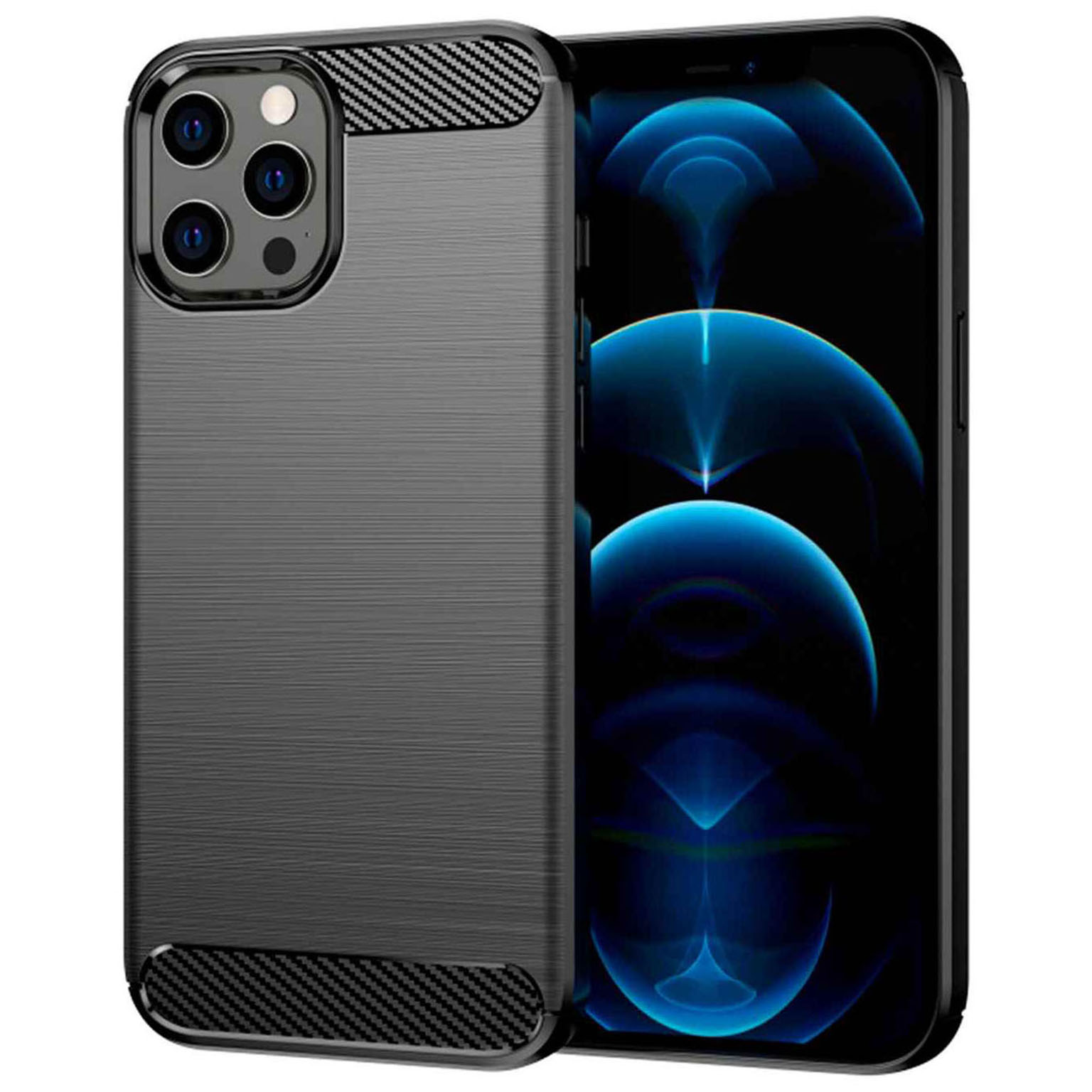 ONEFLOW Shift Case iPhone 12 Pro Max Carbon Optik gebürstet – undefined
