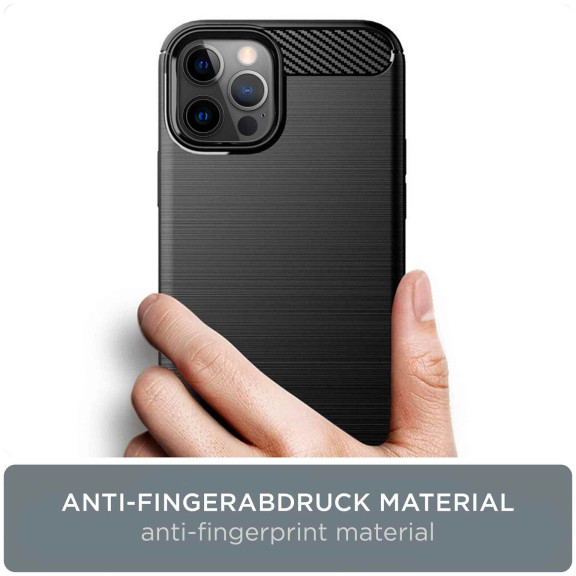 ONEFLOW Shift Case iPhone 12 Pro Max Carbon Optik gebürstet – Weiteres Produktbild 4