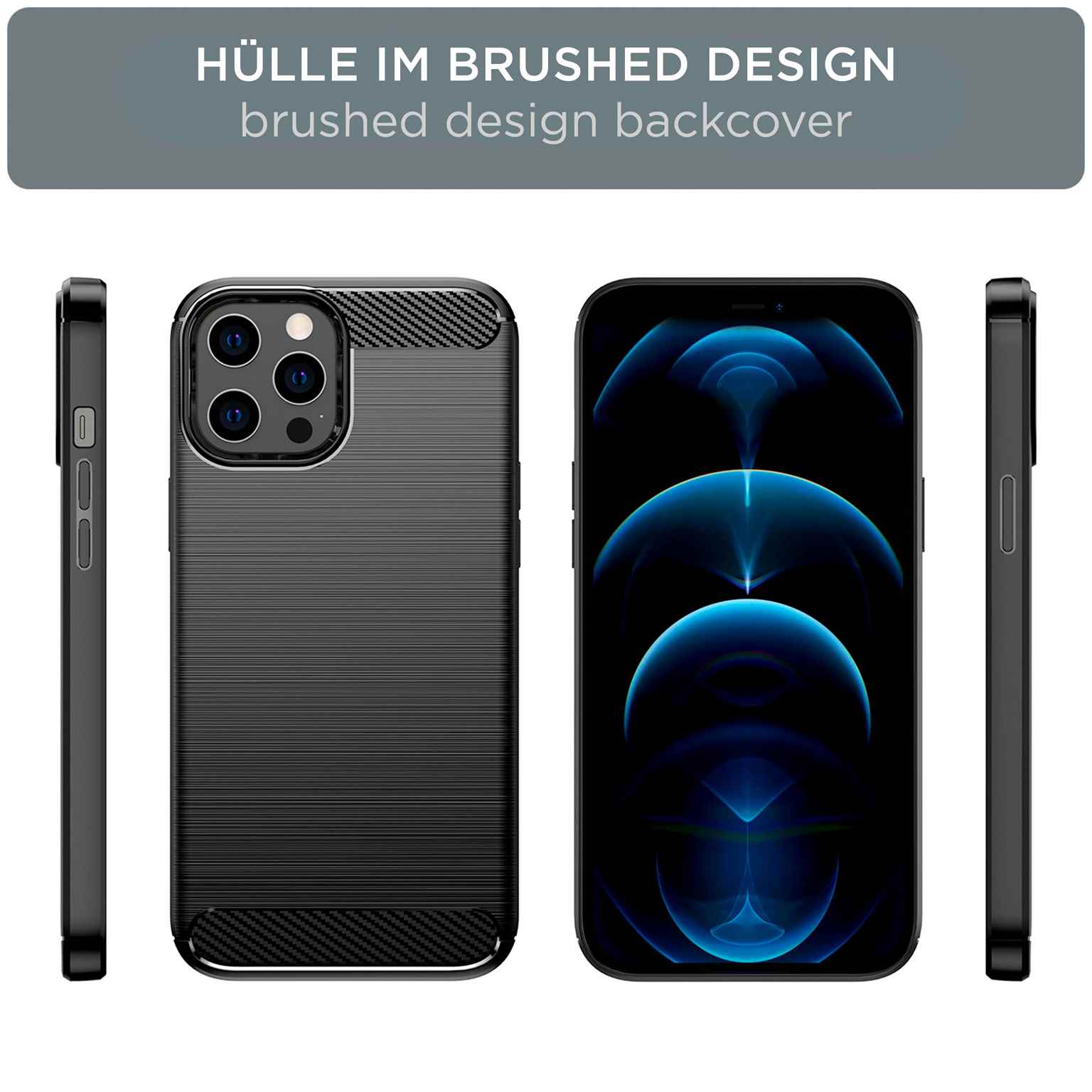 ONEFLOW Shift Case iPhone 12 Pro Max Carbon Optik gebürstet – Weiteres Produktbild 6 ONEFLOW Shift Case iPhone 12 Pro Max Carbon Optik gebürstet – Weiteres Produktbild 6