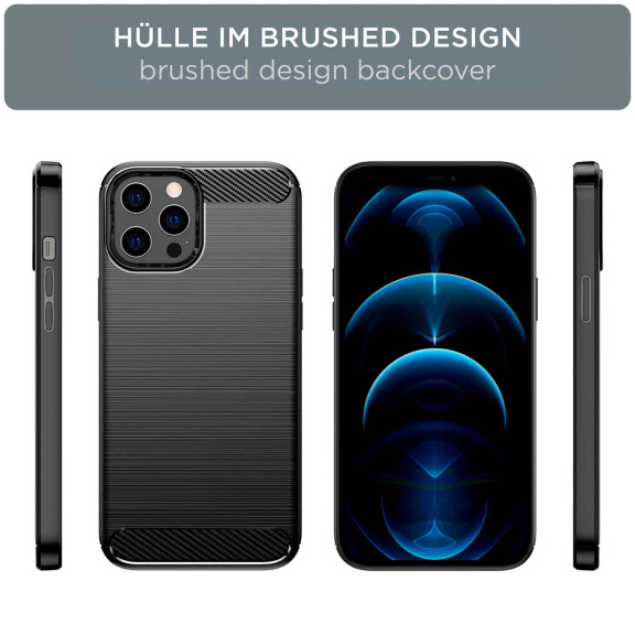 ONEFLOW Shift Case iPhone 12 Pro Max Carbon Optik gebürstet – Weiteres Produktbild 6