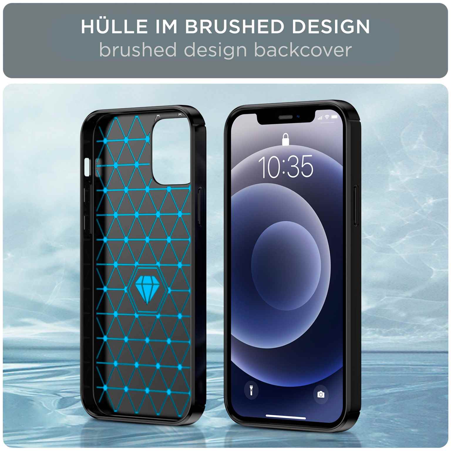 ONEFLOW Shift Case iPhone 12 Carbon Optik gebürstet – Weiteres Produktbild 6 ONEFLOW Shift Case iPhone 12 Carbon Optik gebürstet – Weiteres Produktbild 6