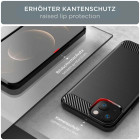 ONEFLOW Shift Case iPhone 13 mini Carbon Optik gebürstet – Weiteres Produktbild 2