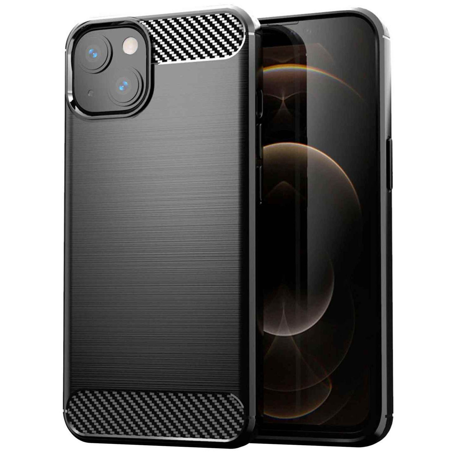 ONEFLOW Shift Case iPhone 13 Carbon Optik gebürstet – undefined