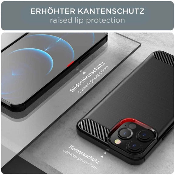 ONEFLOW Shift Case iPhone 13 Pro Carbon Optik gebürstet – Weiteres Produktbild 2 ONEFLOW Shift Case iPhone 13 Pro Carbon Optik gebürstet – Weiteres Produktbild 2
