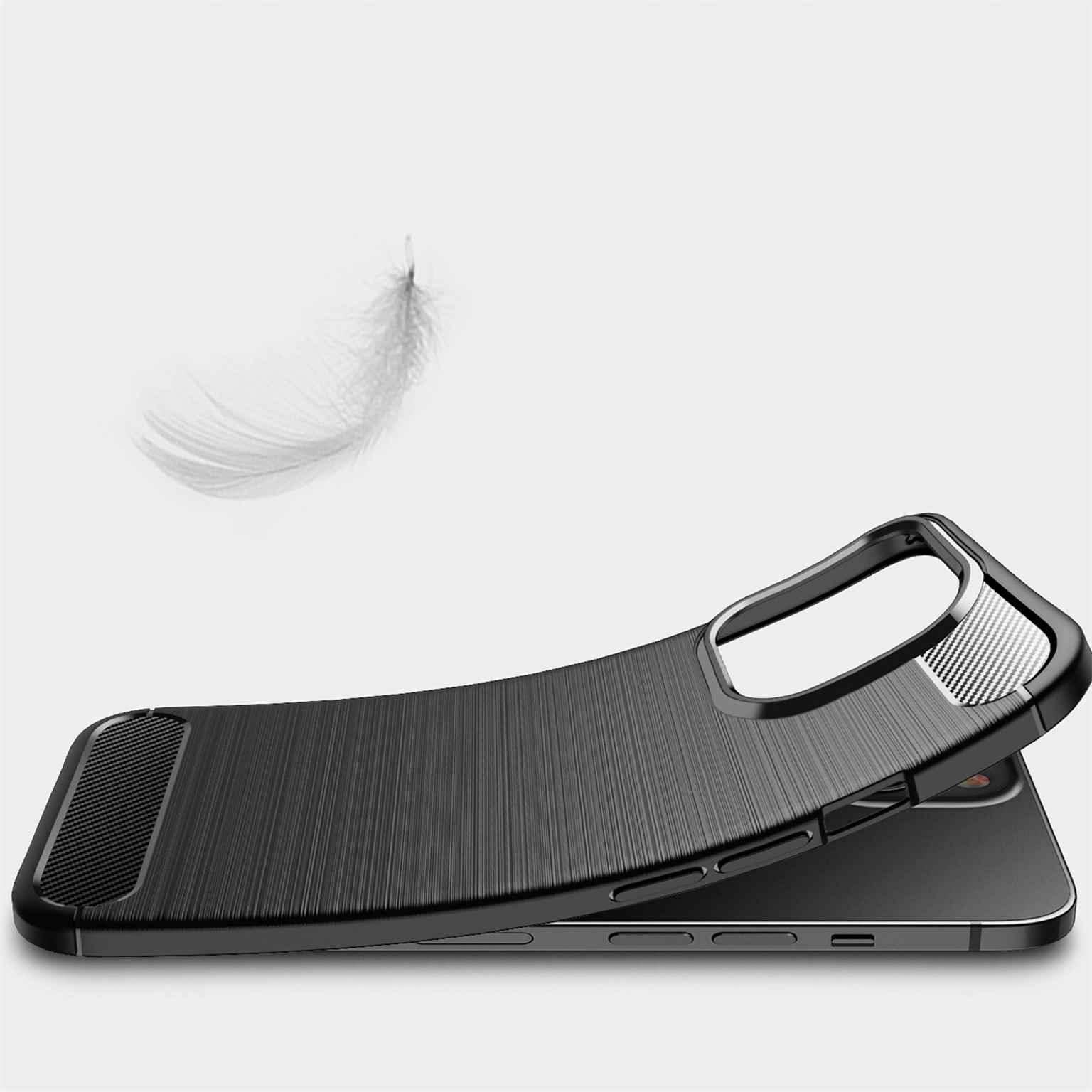 ONEFLOW Shift Case iPhone 13 Pro Carbon Optik gebürstet – Weiteres Produktbild 5
