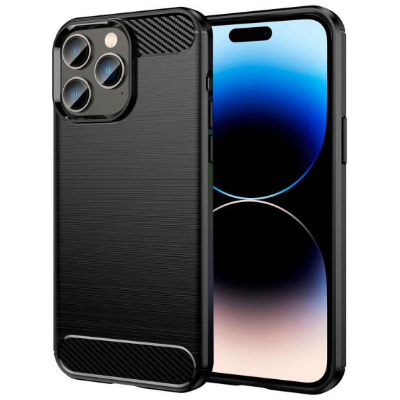 ONEFLOW Shift Case iPhone 14 Pro Max Carbon Optik gebürstet – Weiteres Produktbild 1