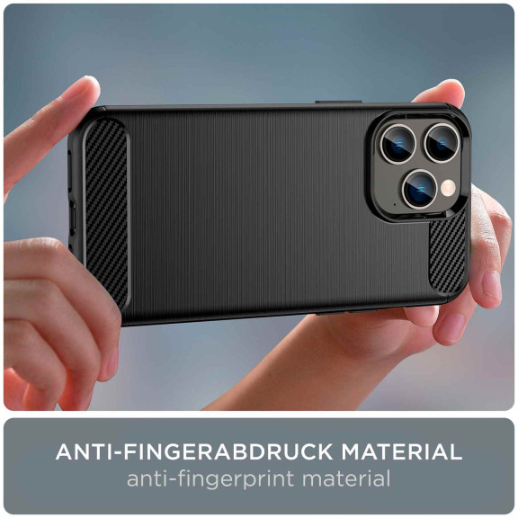 ONEFLOW Shift Case iPhone 14 Pro Max Carbon Optik gebürstet – Weiteres Produktbild 4