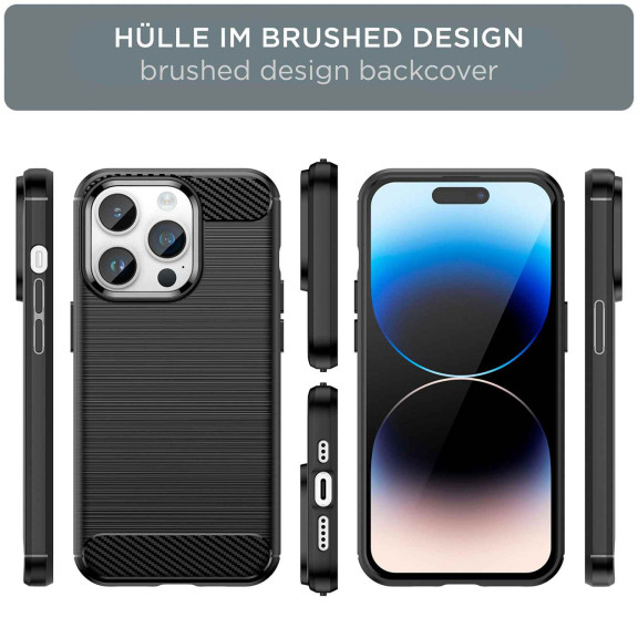 ONEFLOW Shift Case iPhone 14 Pro Max Carbon Optik gebürstet – Weiteres Produktbild 6