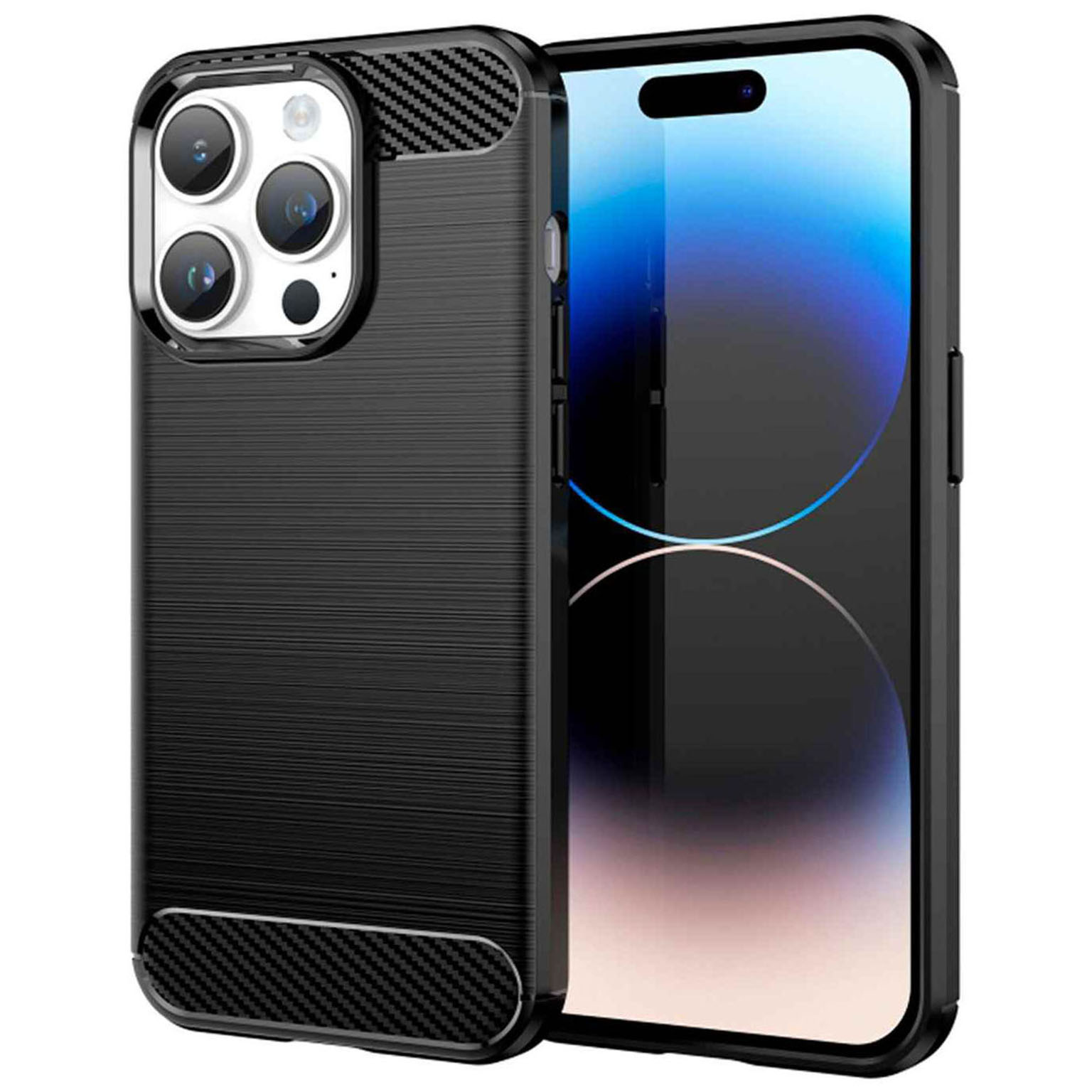 ONEFLOW Shift Case iPhone 15 Pro Max Carbon Optik gebürstet – undefined