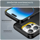 ONEFLOW Shift Case iPhone 15 Pro Max Carbon Optik gebürstet – Weiteres Produktbild 2