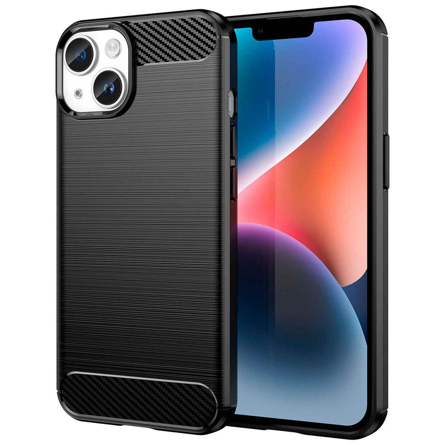 ONEFLOW Shift Case iPhone 15 Carbon Optik gebürstet – undefined