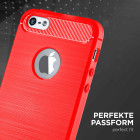 ONEFLOW Shift Case iPhone 5s Carbon Optik gebürstet – Produktbild 2
