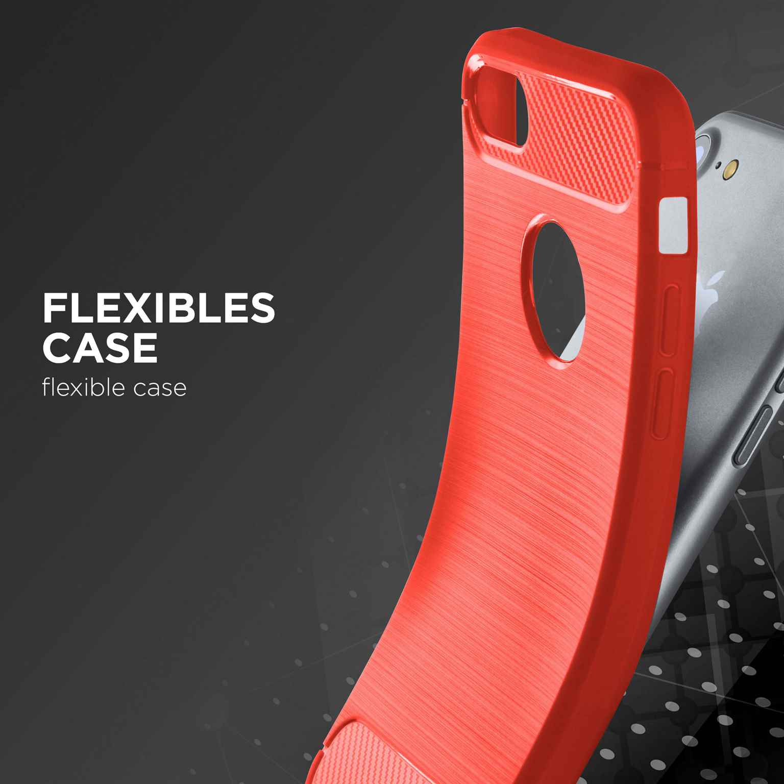 ONEFLOW Shift Case iPhone 5s Carbon Optik gebürstet – Weiteres Produktbild 4 ONEFLOW Shift Case iPhone 5s Carbon Optik gebürstet – Weiteres Produktbild 4