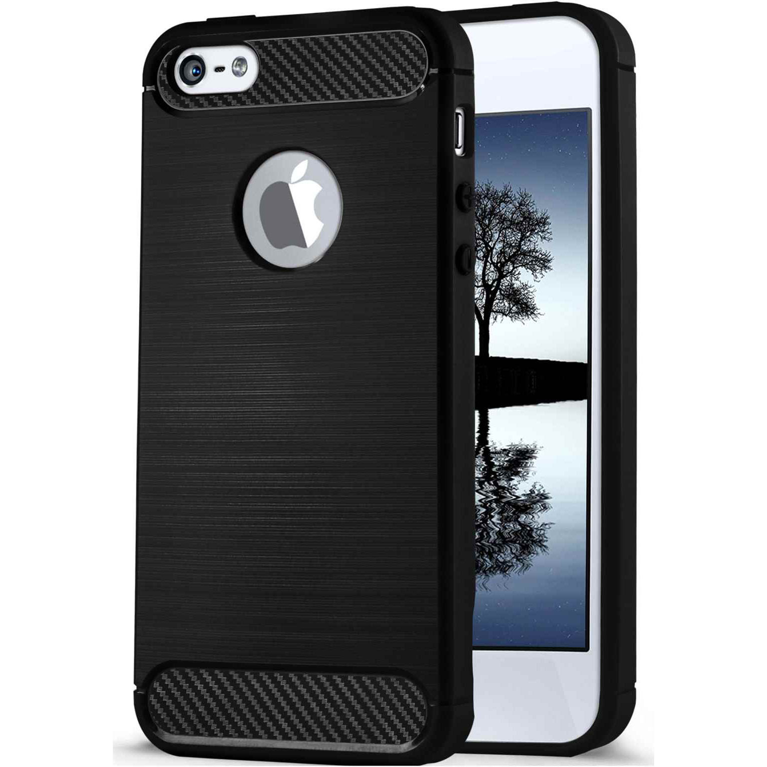ONEFLOW Shift Case iPhone 5s Carbon Optik gebürstet – Weiteres Produktbild 1