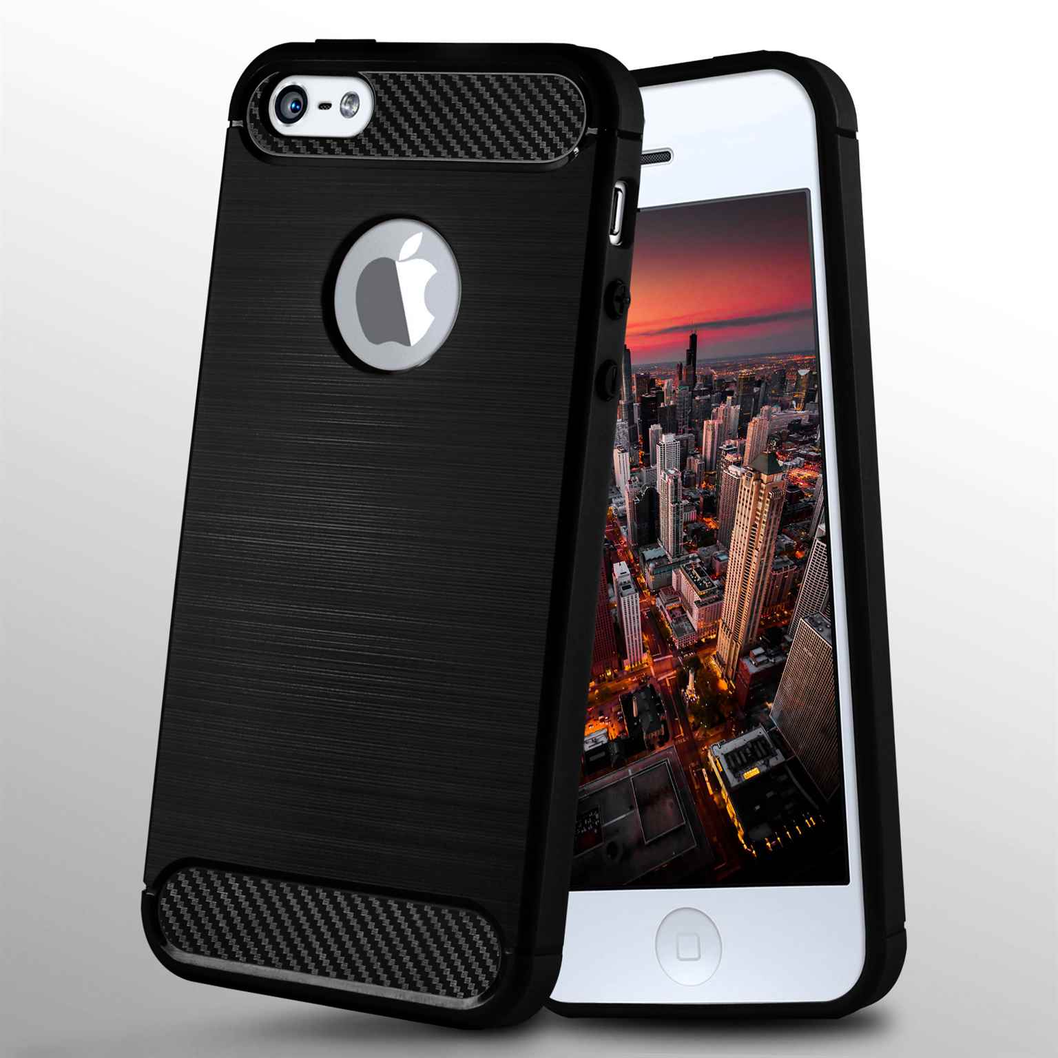 ONEFLOW Shift Case iPhone 5s Carbon Optik gebürstet – Weiteres Produktbild 5