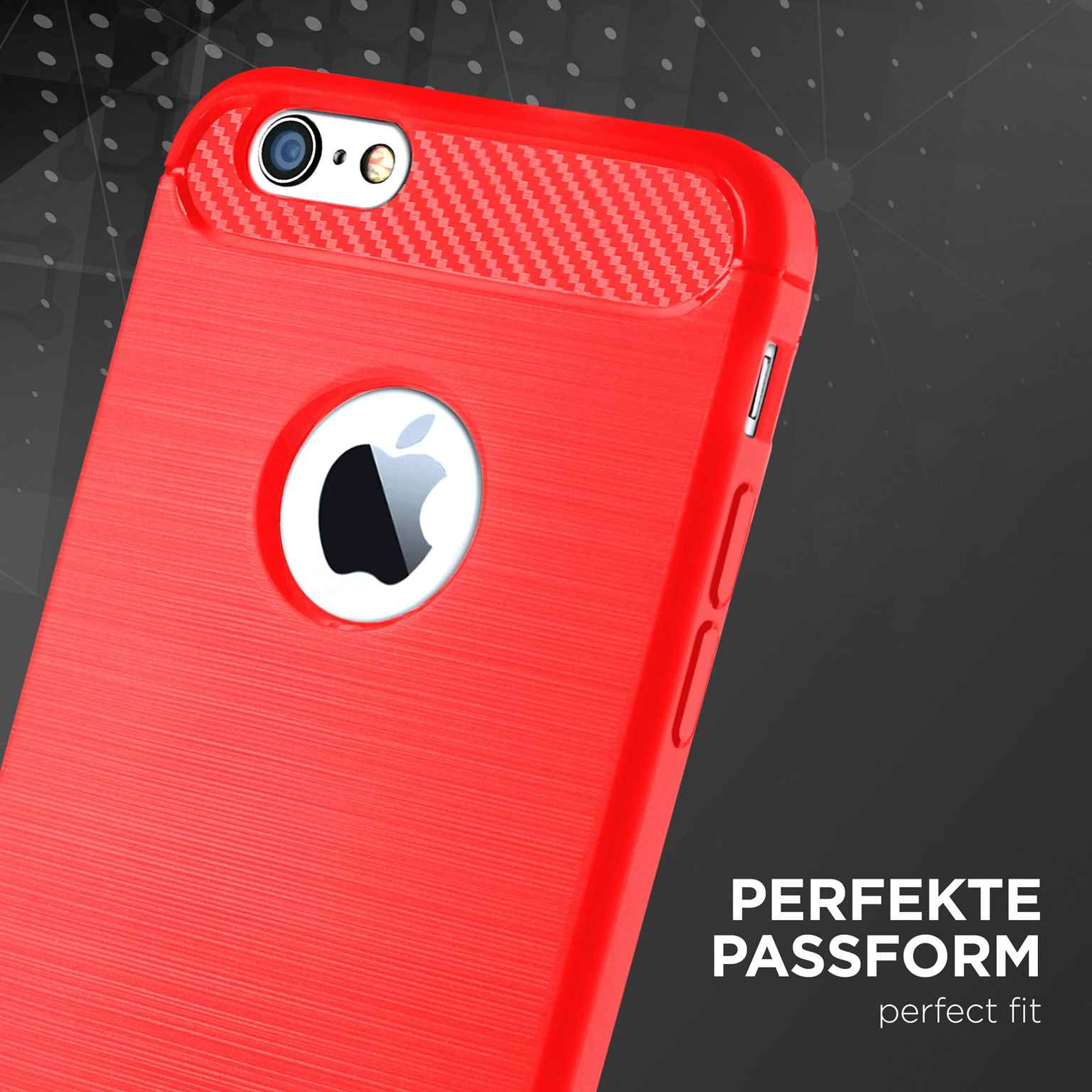 ONEFLOW Shift Case iPhone 6 Carbon Optik gebürstet – Weiteres Produktbild 1