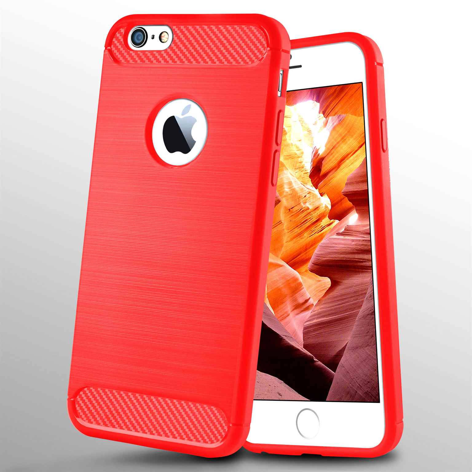 ONEFLOW Shift Case iPhone 6 Carbon Optik gebürstet – Weiteres Produktbild 4