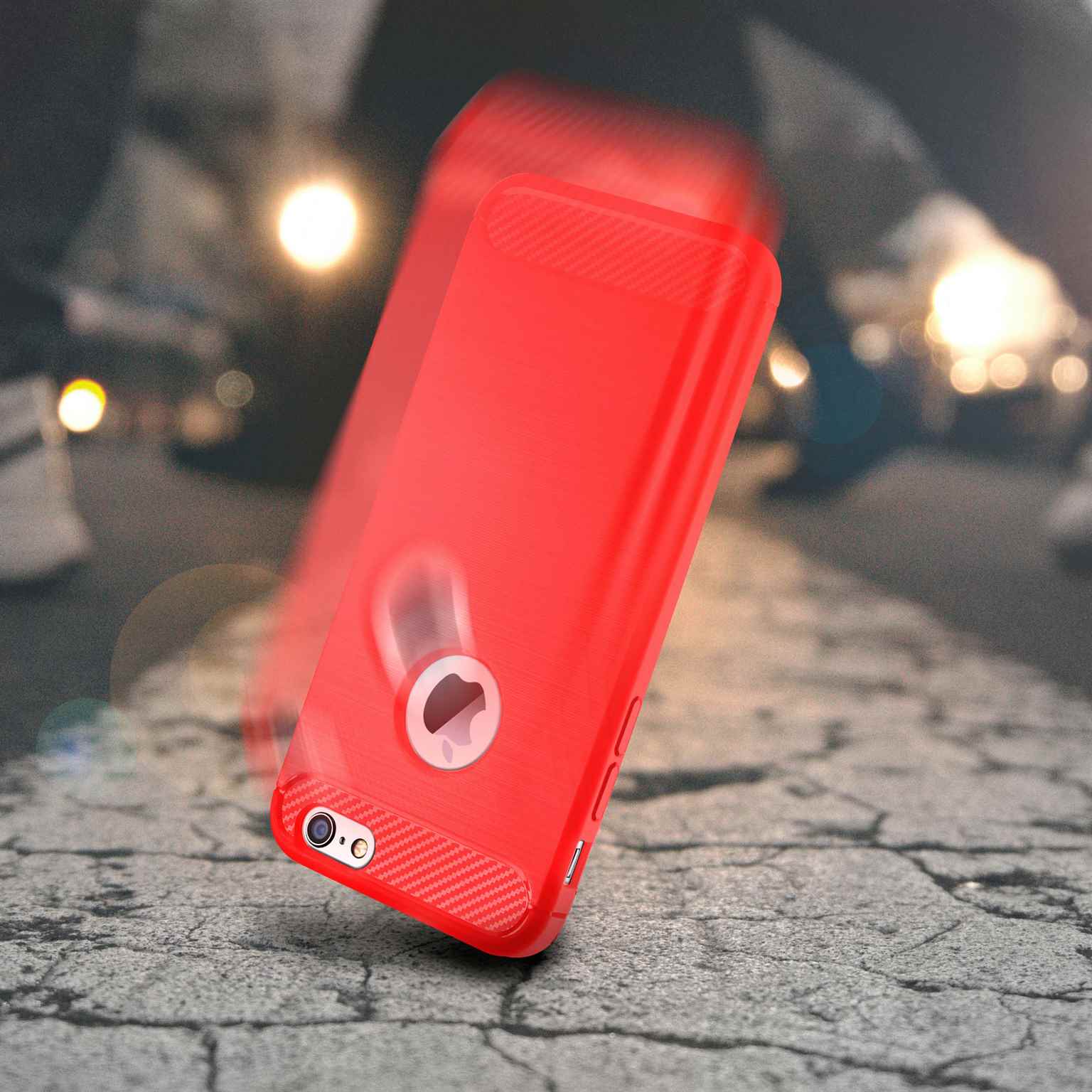 ONEFLOW Shift Case iPhone 6 Carbon Optik gebürstet – Weiteres Produktbild 5