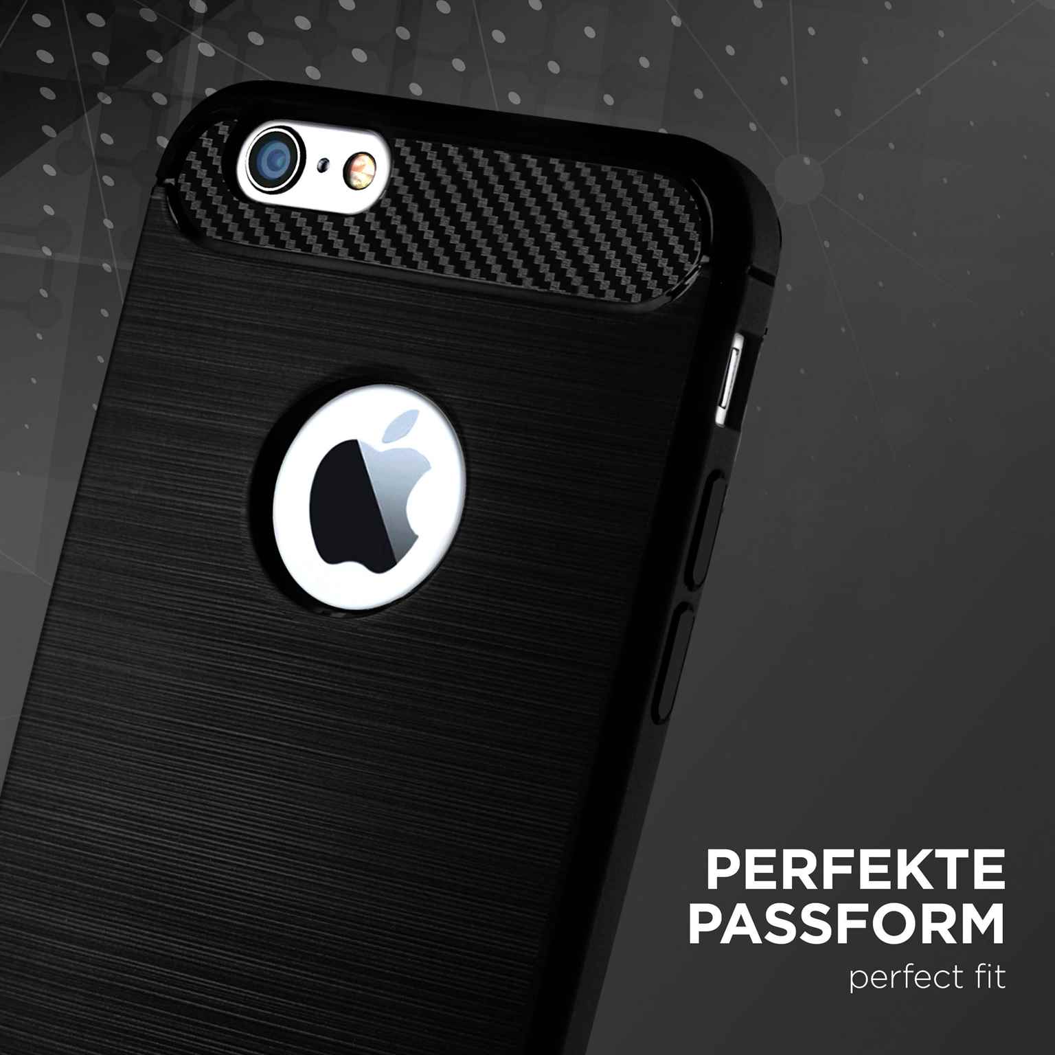 ONEFLOW Shift Case iPhone 6s Carbon Optik gebürstet – Weiteres Produktbild 2 ONEFLOW Shift Case iPhone 6s Carbon Optik gebürstet – Weiteres Produktbild 2