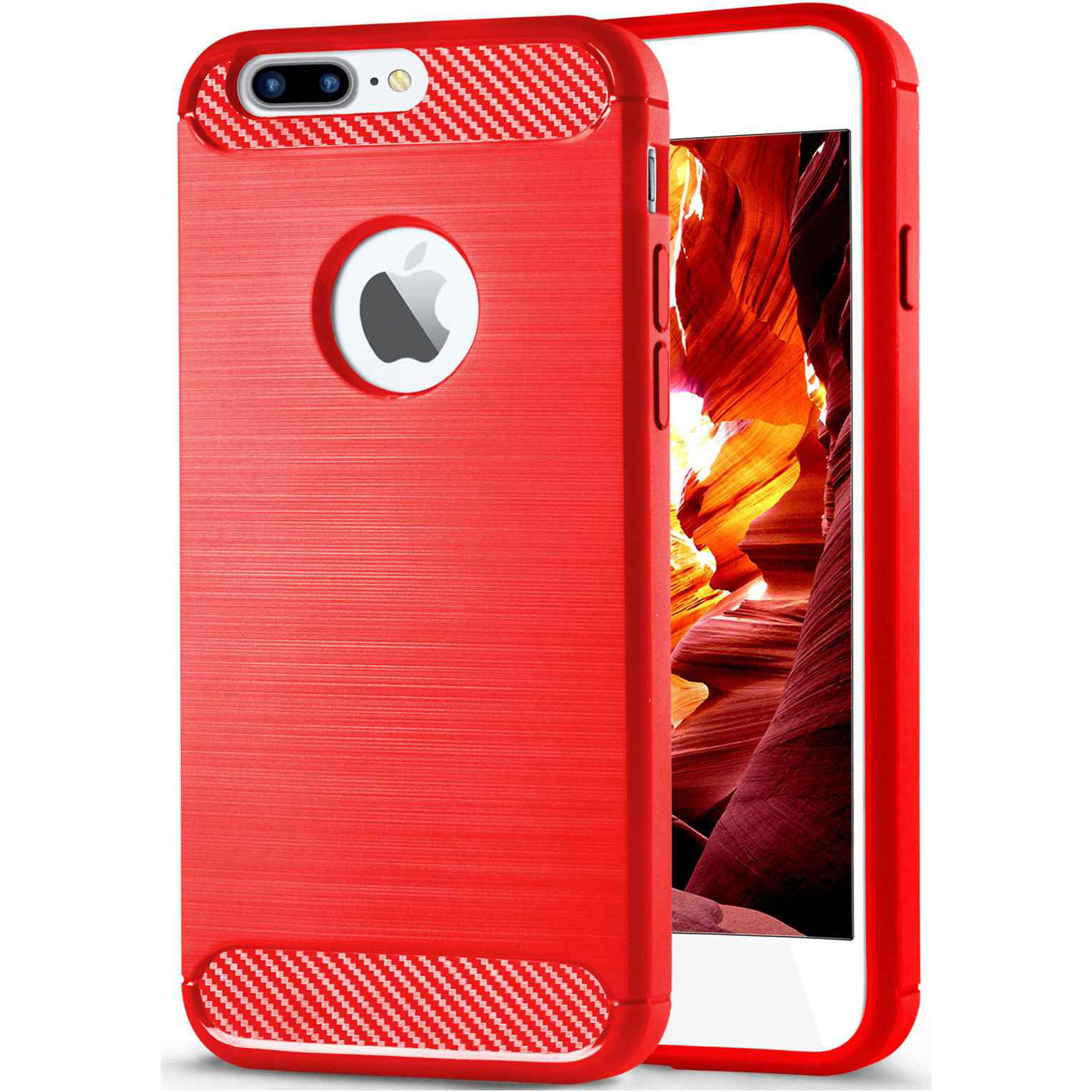 ONEFLOW Shift Case iPhone 7 Plus Carbon Optik gebürstet – Weiteres Produktbild 1 ONEFLOW Shift Case iPhone 7 Plus Carbon Optik gebürstet – Weiteres Produktbild 1