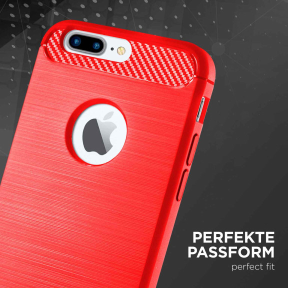 ONEFLOW Shift Case iPhone 7 Plus Carbon Optik gebürstet – Weiteres Produktbild 2