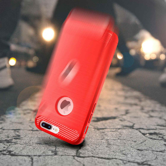 ONEFLOW Shift Case iPhone 7 Plus Carbon Optik gebürstet – Weiteres Produktbild 6