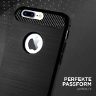 ONEFLOW Shift Case iPhone 7 Plus Carbon Optik gebürstet – Produktbild 2