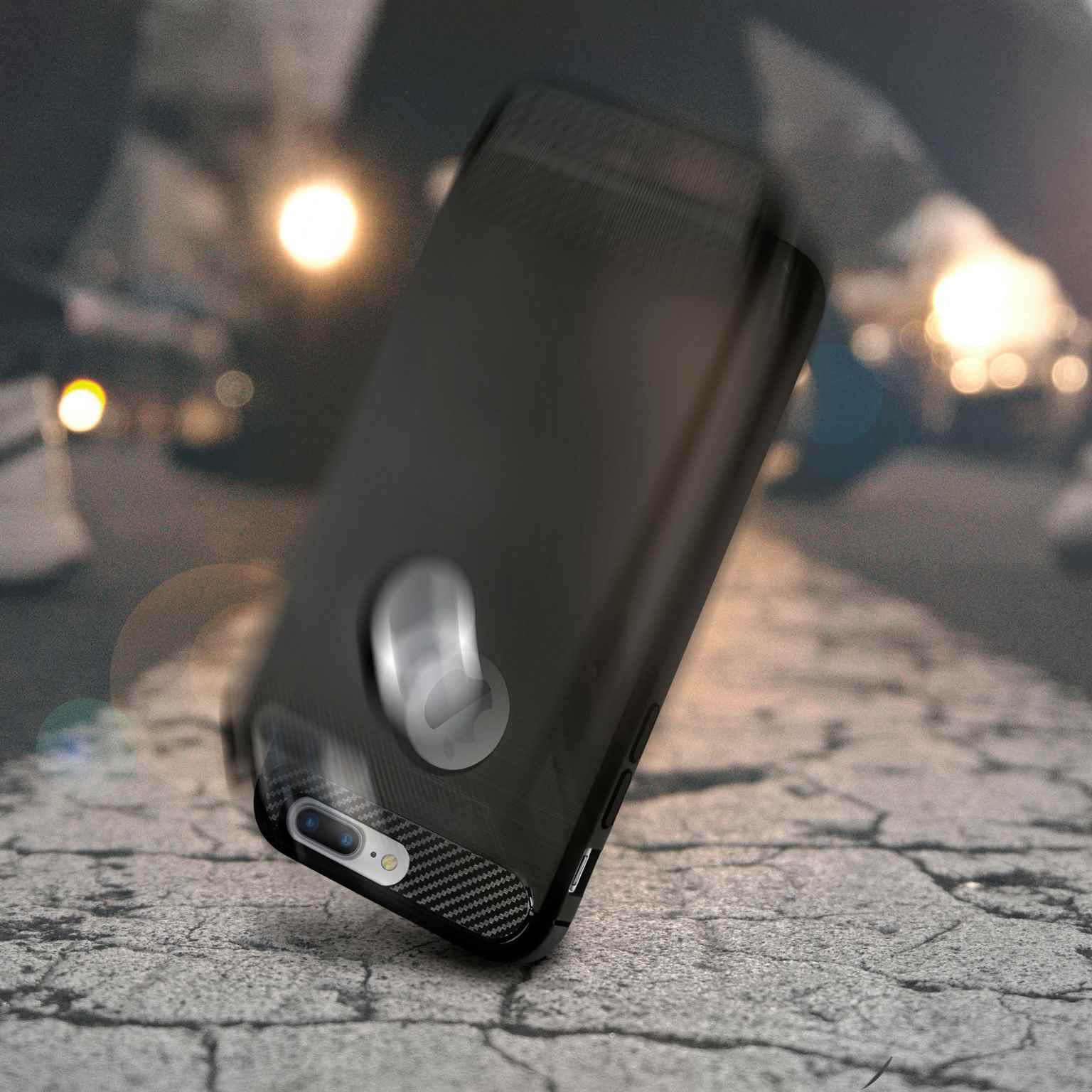 ONEFLOW Shift Case iPhone 7 Plus Carbon Optik gebürstet – Weiteres Produktbild 6