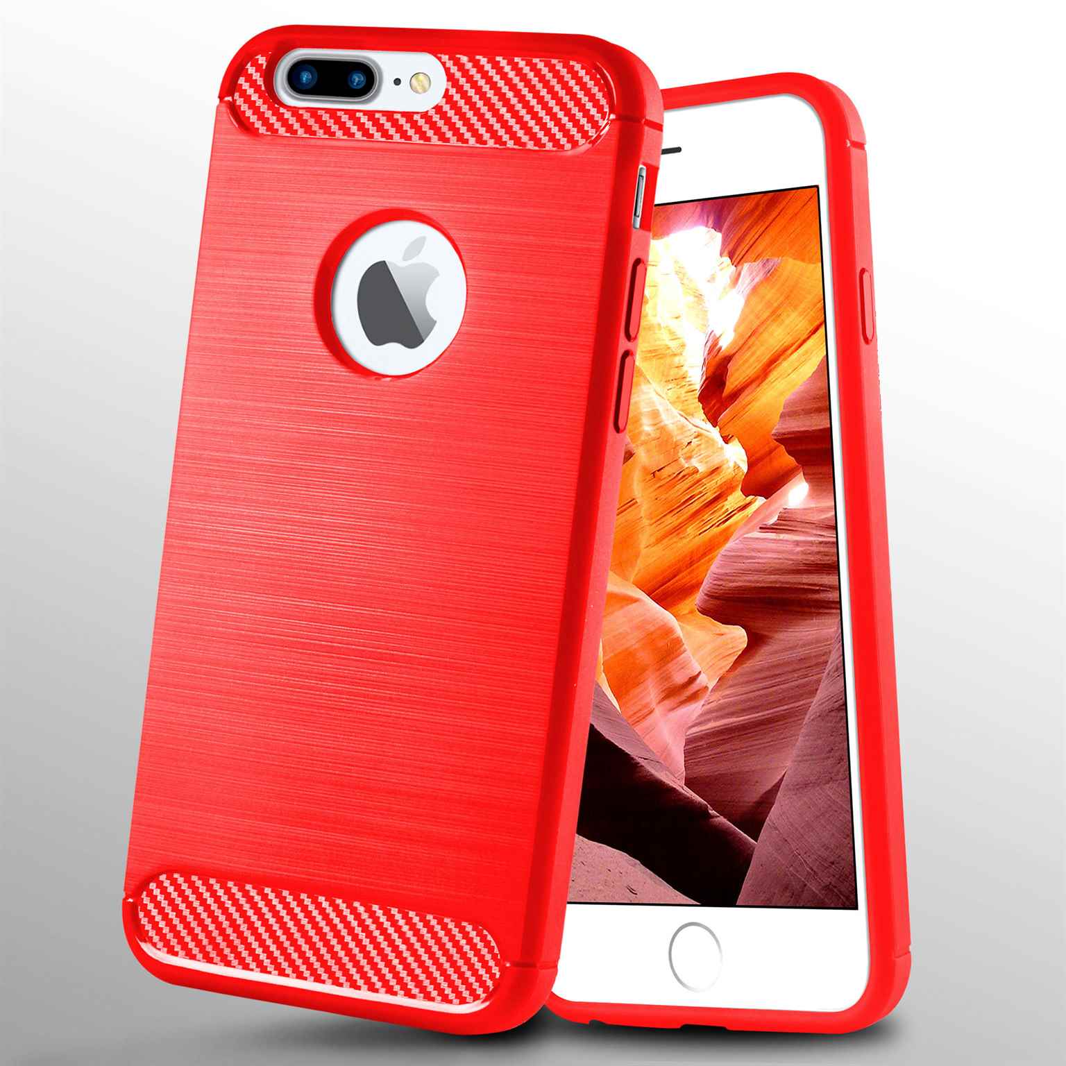 ONEFLOW Shift Case iPhone 8 Plus Carbon Optik gebürstet – Weiteres Produktbild 5 ONEFLOW Shift Case iPhone 8 Plus Carbon Optik gebürstet – Weiteres Produktbild 5