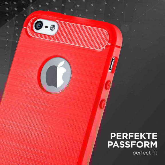 ONEFLOW Shift Case iPhone SE (2016) Carbon Optik gebürstet – Weiteres Produktbild 2 ONEFLOW Shift Case iPhone SE (2016) Carbon Optik gebürstet – Weiteres Produktbild 2