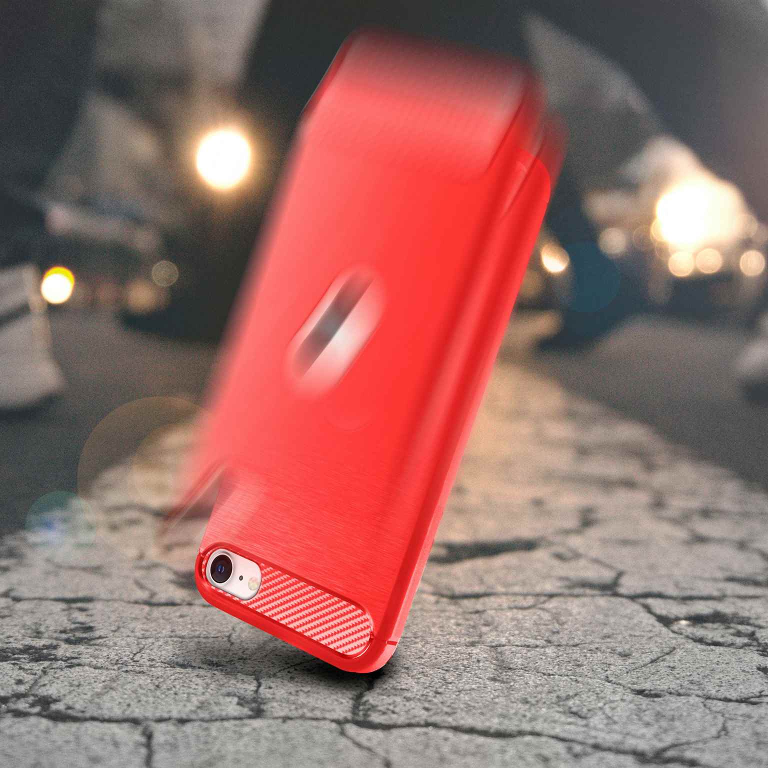 ONEFLOW Shift Case iPhone SE (2020) Carbon Optik gebürstet – Weiteres Produktbild 5