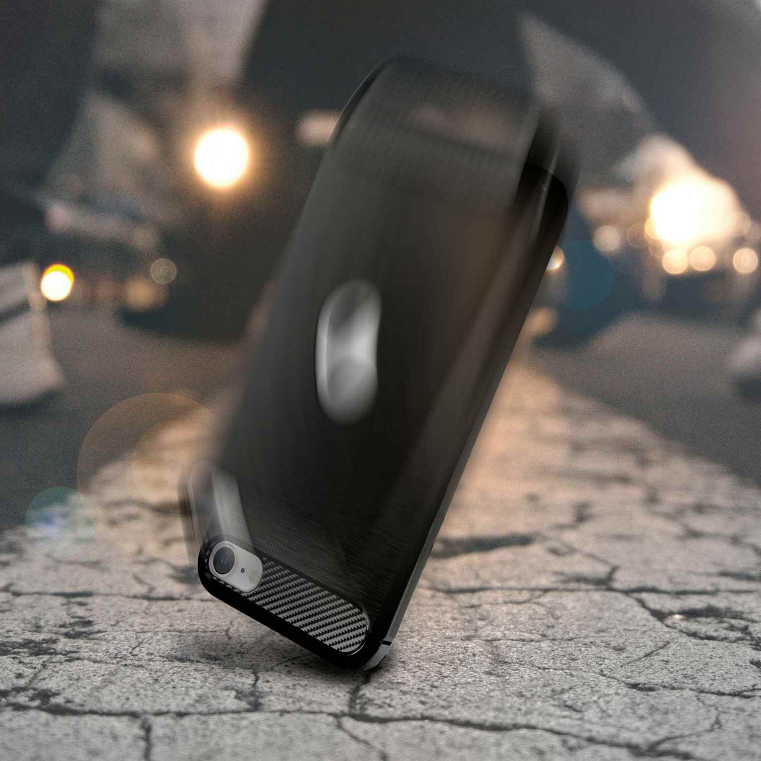 ONEFLOW Shift Case iPhone SE (2020) Carbon Optik gebürstet – Weiteres Produktbild 5
